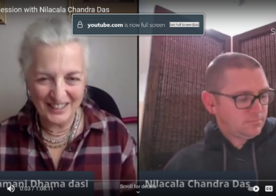 #12 Discussion with Nilacala Chandra das